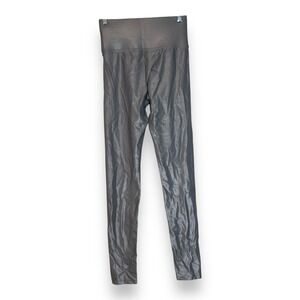 Carbon38 Leggings Takara Shine XS Gray Workout Active High Waist Ankle